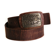 Horse leather belt